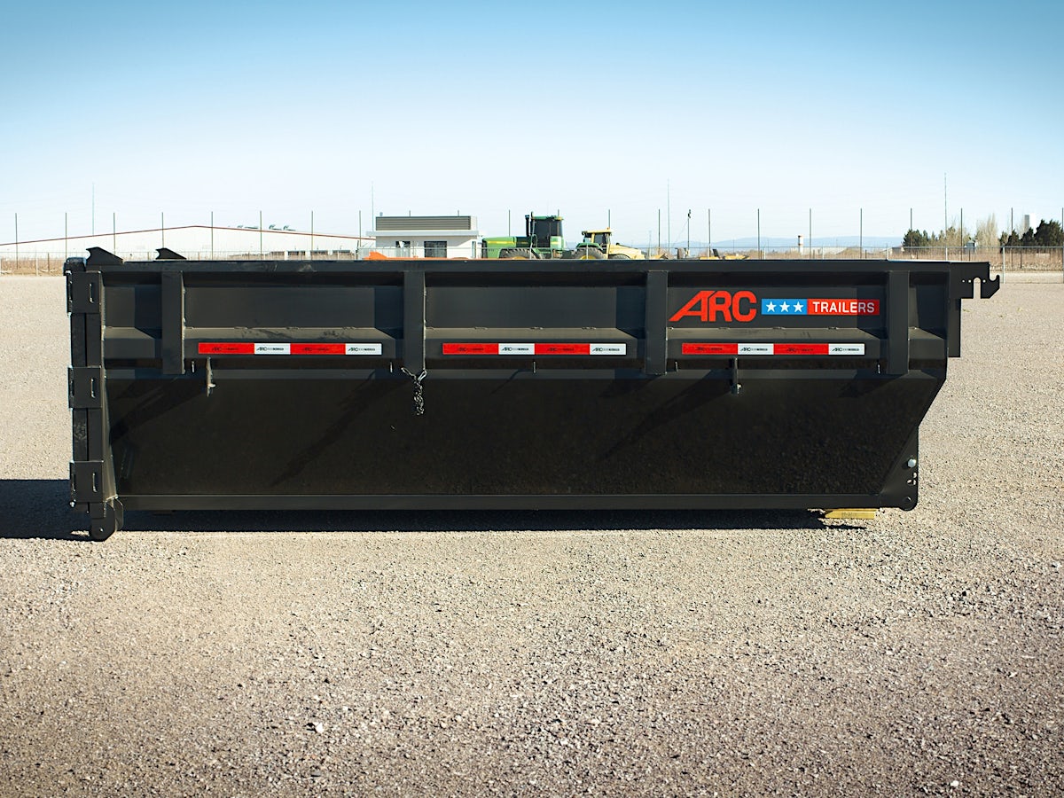 ARC Trailers 14' 14YD Steel Dumpster Bin w/ 4' Sides - Stock #81636 - Image 5 of 9 ARC Trailers 14' 14YD Steel Dumpster Bin w/ 4' Sides - Stock #81636 - Image 5 of 9