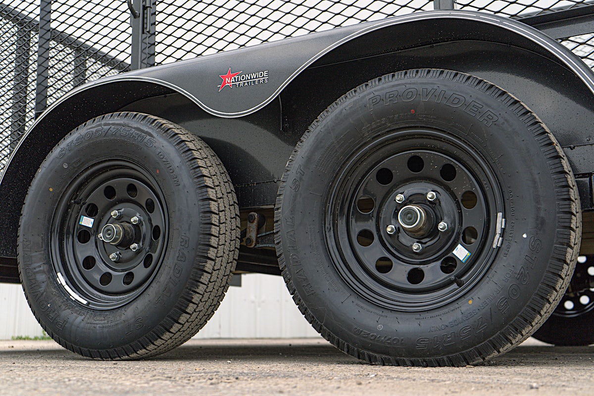 X-ON 16'x83" Landscape Trailer w/ 4' Sides & 4' Gate (L2) - Image 11