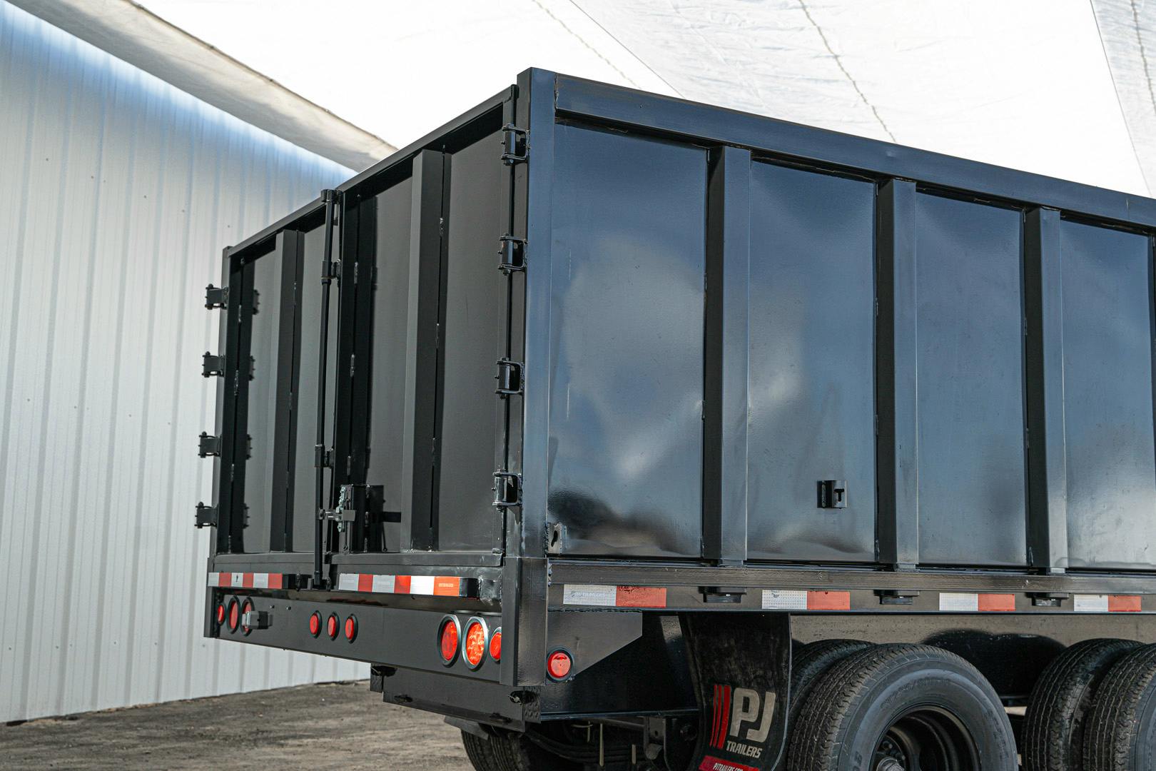 PJ Trailers 20'x96" Gooseneck Dual Dump Trailer w/ 4' Sides (DD) - Image 17