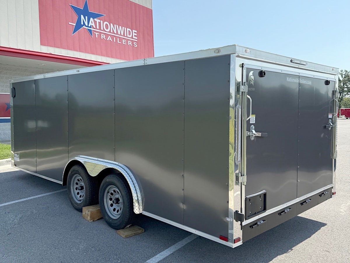 Spartan 8.5'x20' Enclosed Cargo Trailer w/ Rear Ramp Door (C2) - Image 4