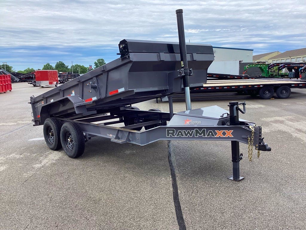 RawMaxx 14'x83" Telescopic Dump Trailer (LPX) - Stock #81686 - Image 2 of 5
