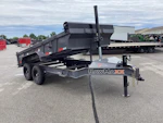 RawMaxx 14'x83" Telescopic Dump Trailer (LPX) Stock #81686 - Thumbnail 2