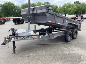 RawMaxx 14'x83" Telescopic Dump Trailer (LPX)