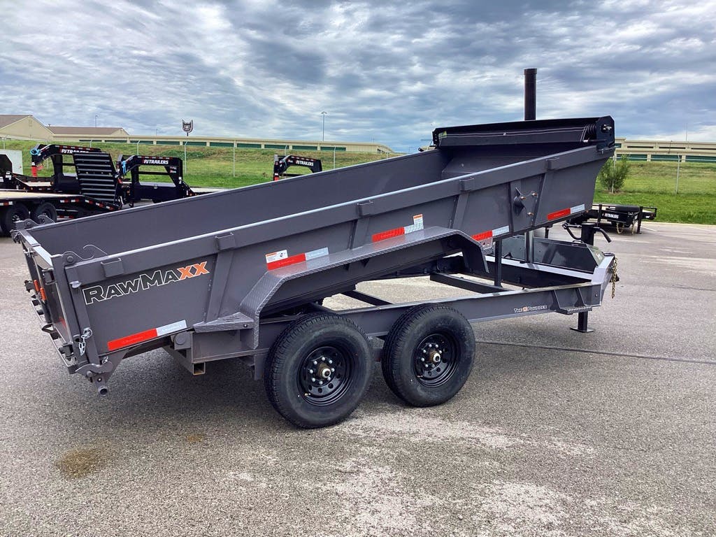 RawMaxx 14'x83" Telescopic Dump Trailer (LPX) - Stock #81686 - Image 5 of 5