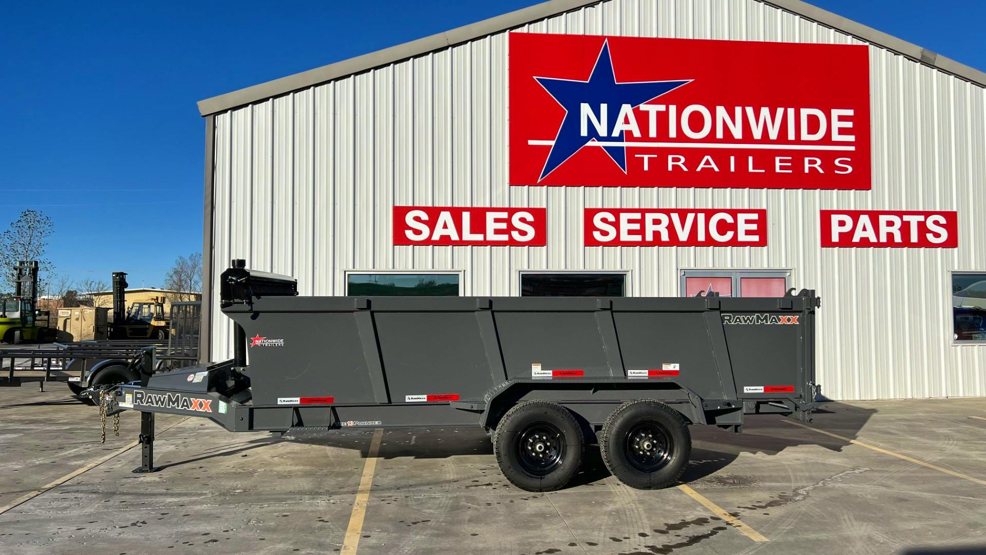 RawMaxx 16'x83" LPX Telescopic Dump Trailer (LPX) - Image 4