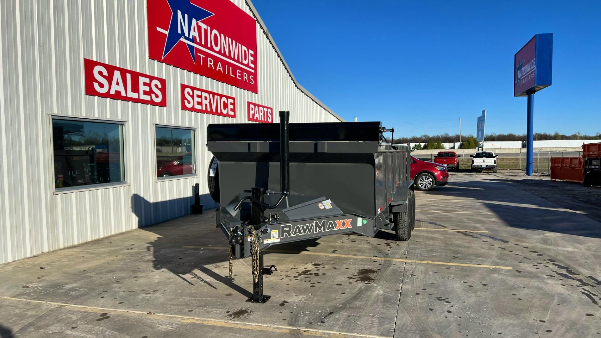 RawMaxx 16'x83" LPX Telescopic Dump Trailer (LPX) - Image 7