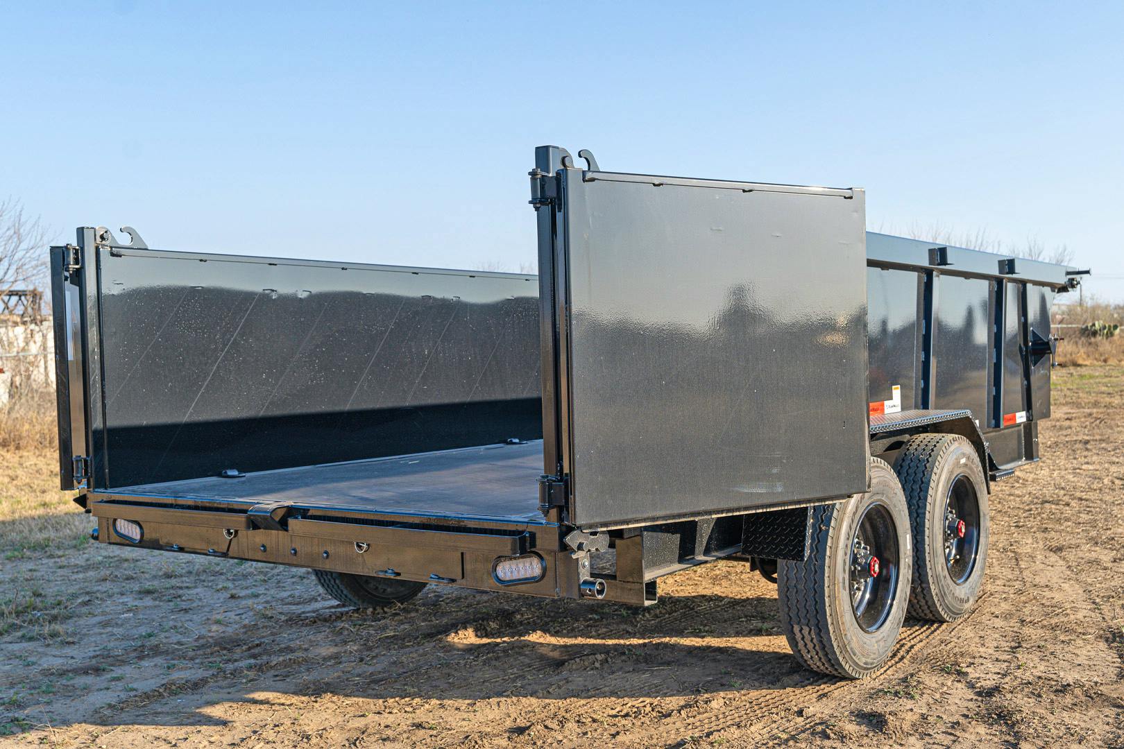 RawMaxx 16'x83" 20k Bumper Pull Dump Trailer (LTX) - Image 14