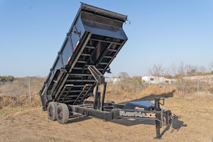RawMaxx 16'x83" 20k Bumper Pull Dump Trailer (LTX)