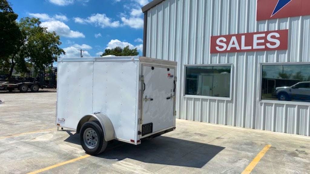 Spartan 5'x8' Enclosed Cargo Trailer w/ Rear Ramp Door (C1) - Stock #81719 - Image 3 of 4