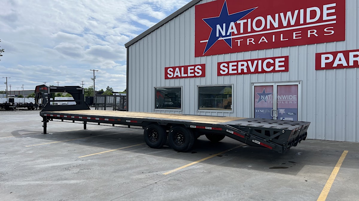 ARC Trailers 32'x102" Gooseneck Flatbed Trailer w/ 5' Dovetail (GDS) - Image 3