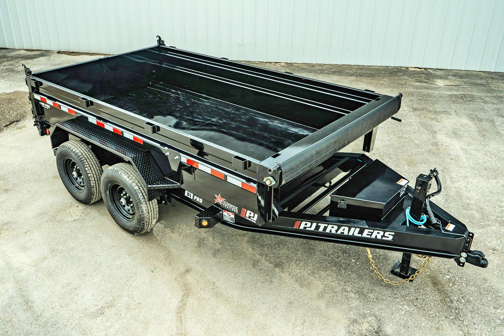PJ Trailers 12'x83" Low Pro Dump Trailer w/ 2' Sides (DL) - Image 6