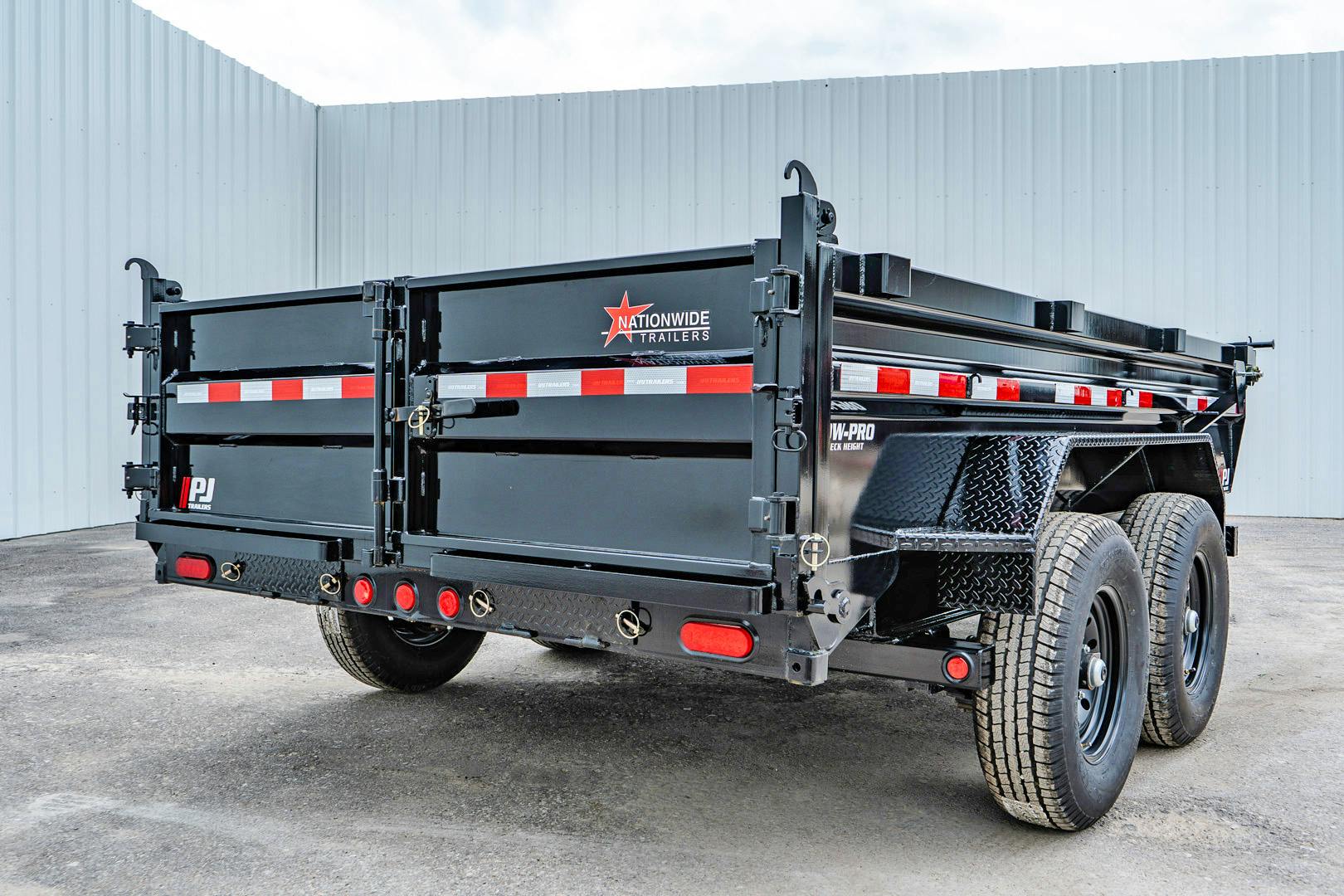 PJ Trailers 12'x83" Low Pro Dump Trailer w/ 2' Sides (DL) - Image 21