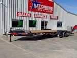 ARC Trailers 24'x83" 14K HD Equipment Hauler w/ 4' Dovetail & Bigfoot Ramps (BEQ) Stock #81768 - Thumbnail 1