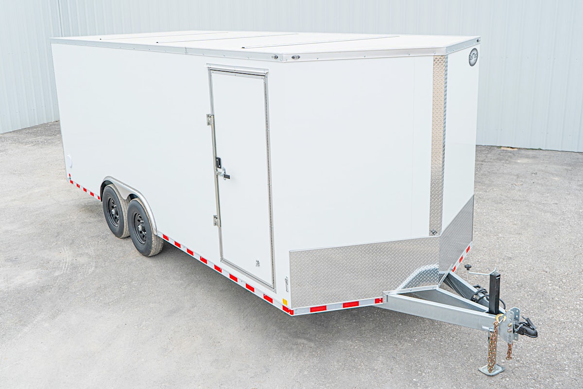 CellTech 8.5'x20' All-Steel Enclosed Cargo Trailer w/ Rear Ramp Door (C2) - Image 4