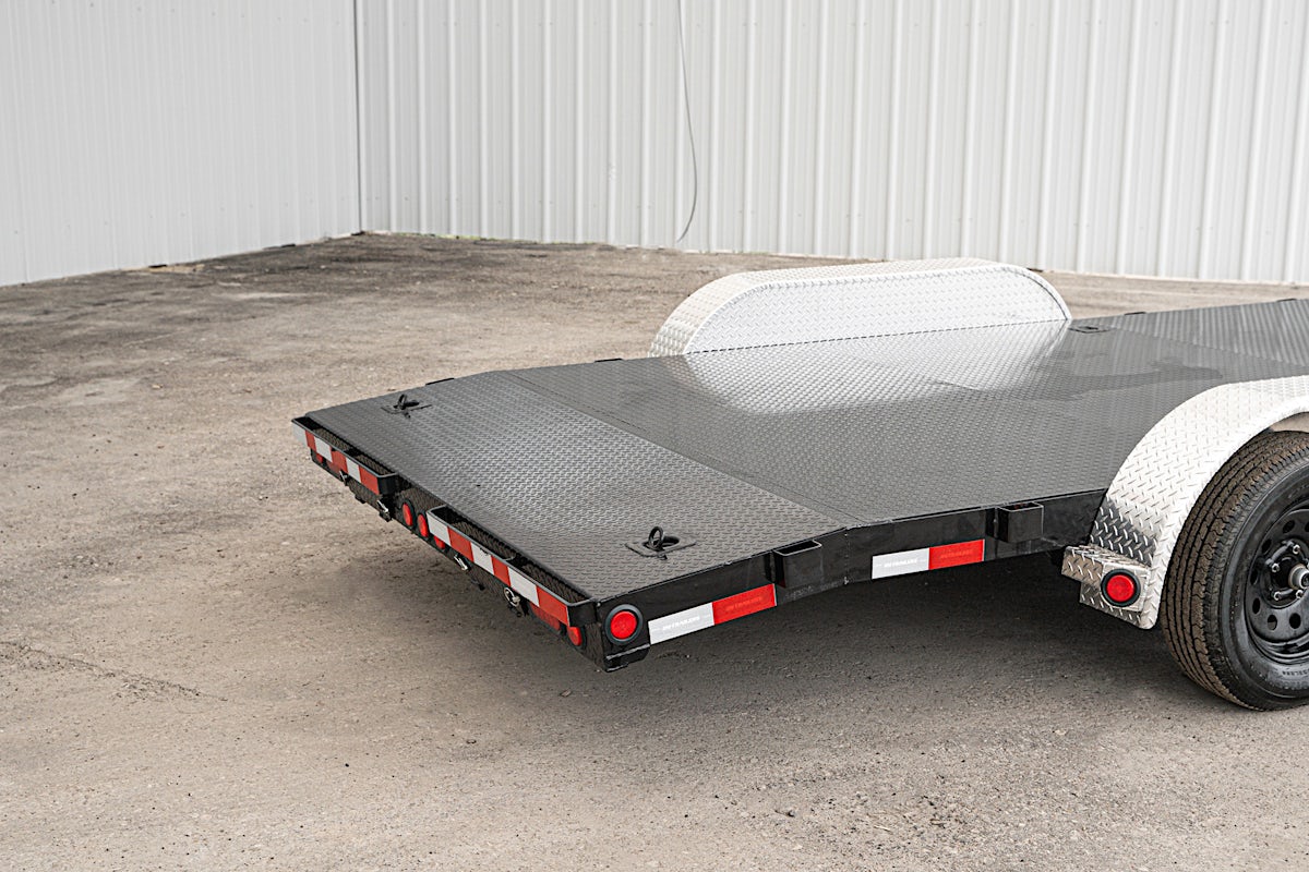PJ Trailers 18'x83" 5" Channel Car Trailer w/ Steel Deck (C5) - Image 10