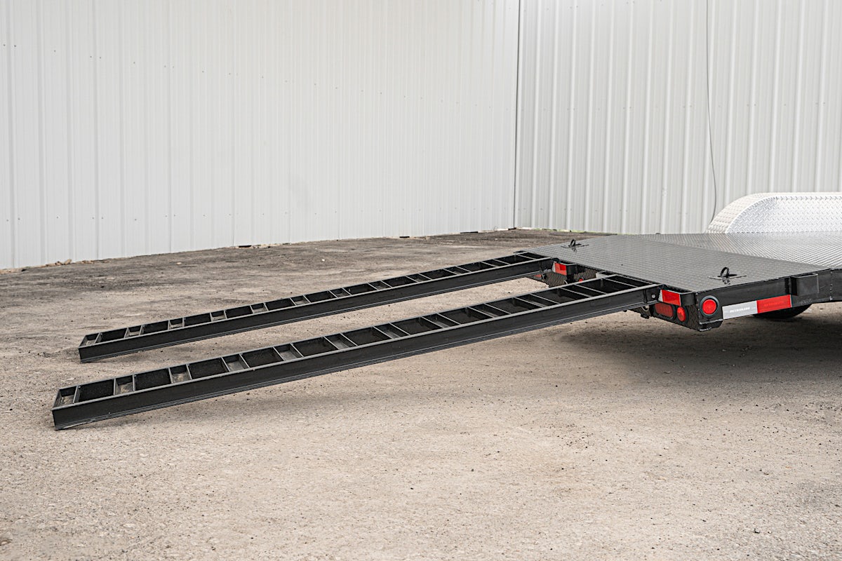 PJ Trailers 18'x83" 5" Channel Car Trailer w/ Steel Deck (C5) - Image 13