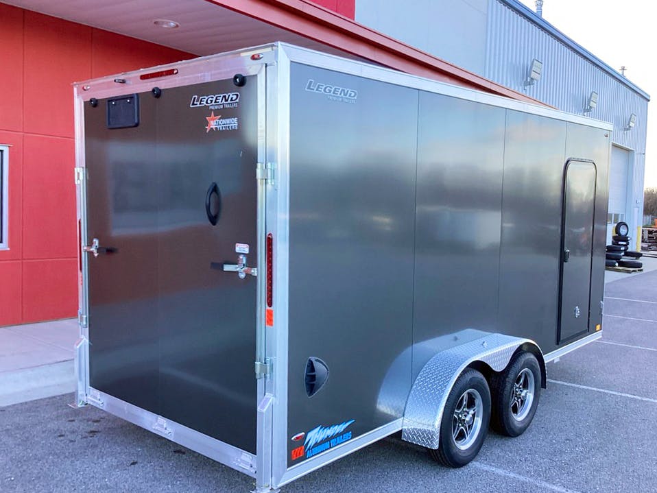 Legend 7'x16' Enclosed Cargo Trailer w/ Rear Ramp Door (C2) - Image 2