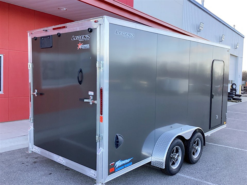 Legend 7'x16' Enclosed Cargo Trailer w/ Rear Ramp Door (C2) - Image 2