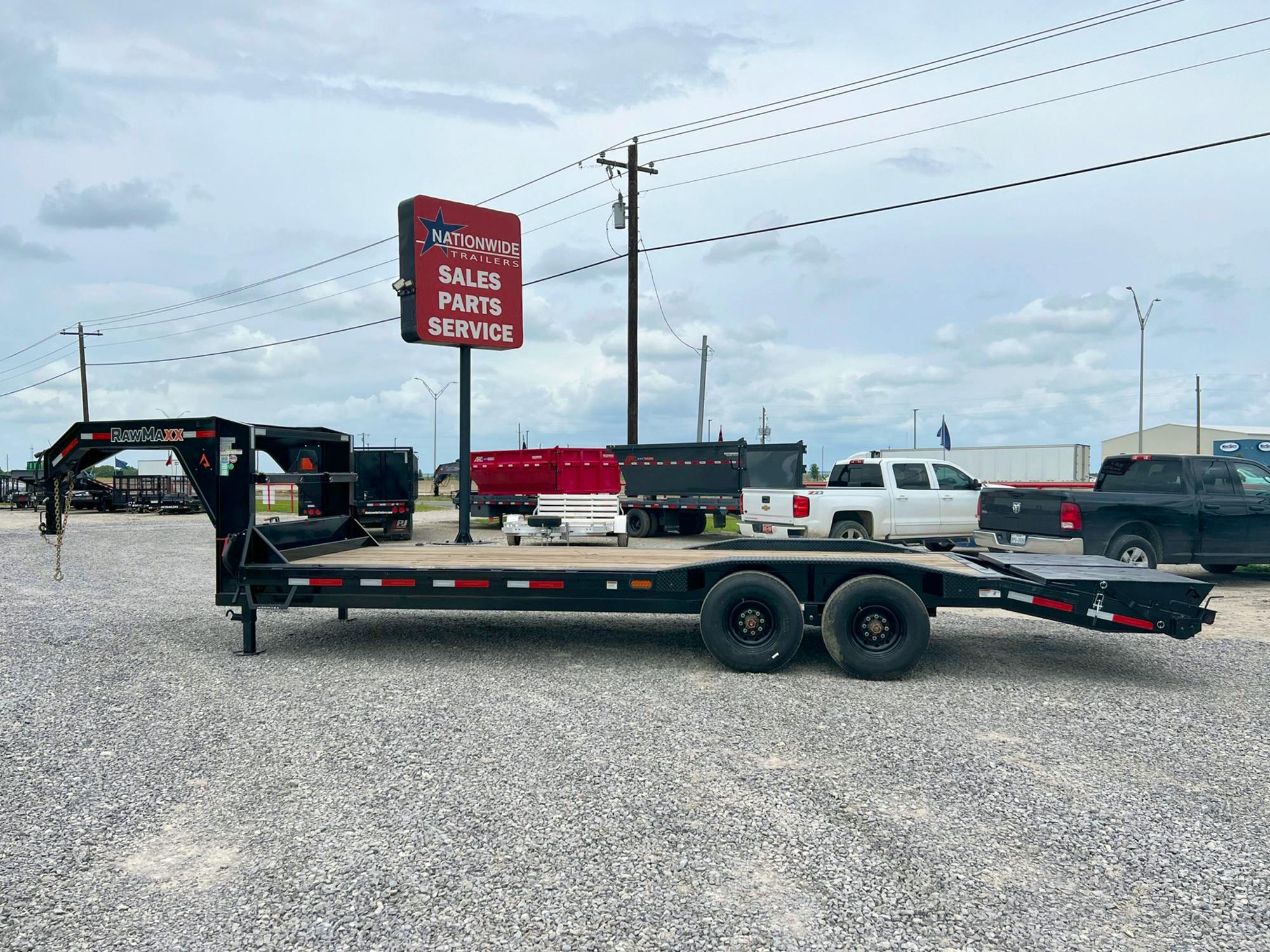 RawMaxx 24'x102" LDX Equipment Trailer (LDX) - Stock #81940 - Image 3 of 5