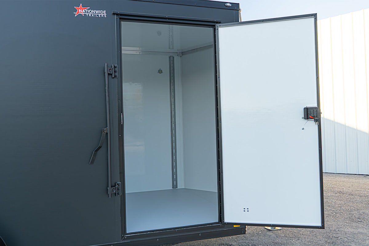 CellTech 7'x16' All-Steel Enclosed Cargo Trailer w/ Rear Ramp Door (C2) - Image 6