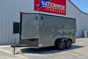 Spartan 7'x14' Enclosed Cargo Trailer w/ Rear Ramp Door (C2)