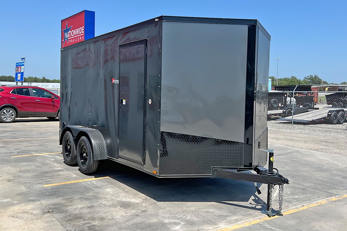 Spartan 7'x14' Enclosed Cargo Trailer w/ Rear Ramp Door (C2) - Image 2
