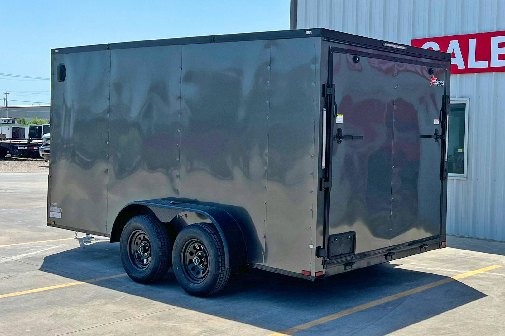 Spartan 7'x14' Enclosed Cargo Trailer w/ Rear Ramp Door (C2) - Image 5