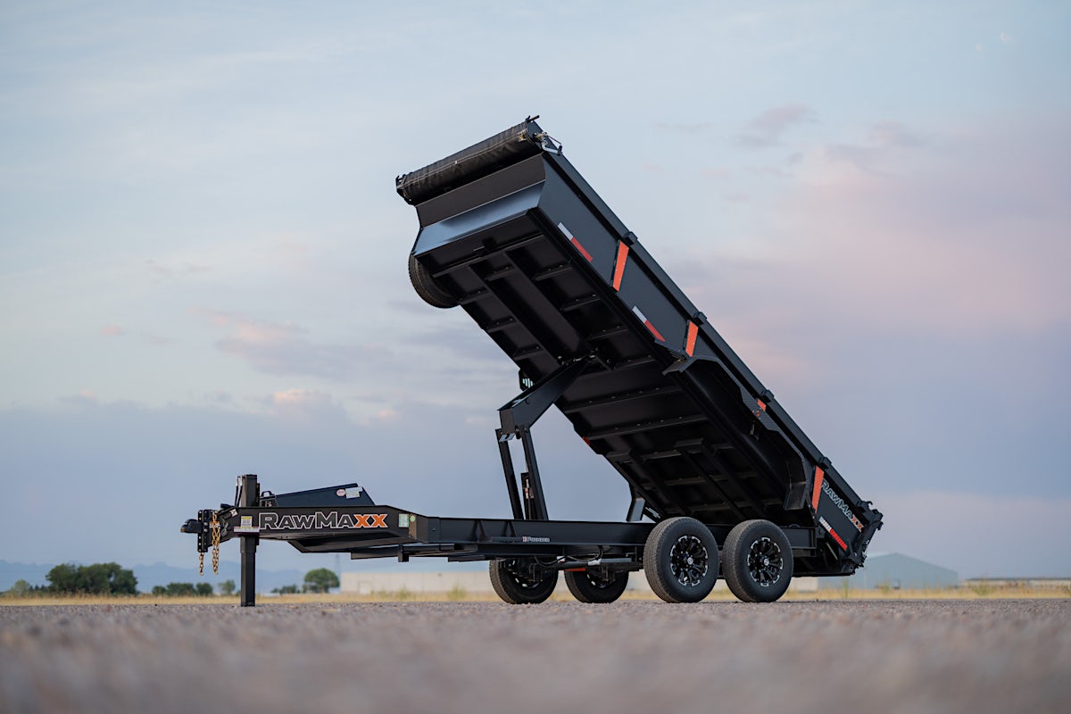 RawMaxx 14'x83" Dump Trailer w/ 2ft Sides (LPX) - Image 4