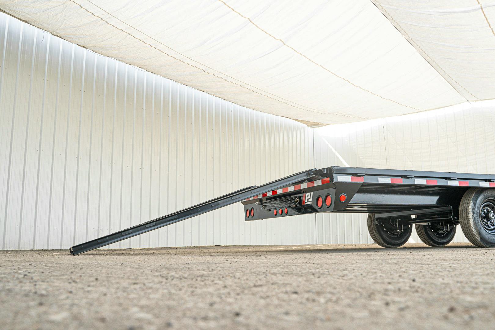 PJ Trailers 24'x102" 8" I-Beam Deckover Flatbed Trailer (F8) - Image 15