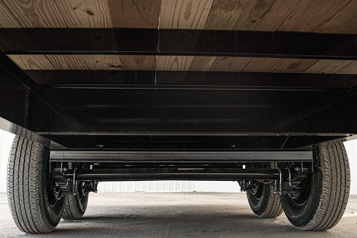 PJ Trailers 24'x102" 8" I-Beam Deckover Flatbed Trailer (F8) - Image 7