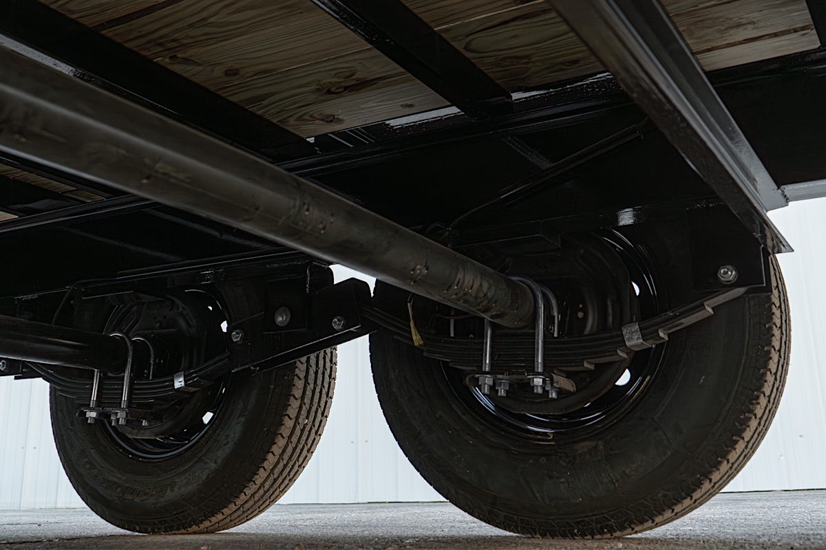 PJ Trailers 24'x102" 8" I-Beam Deckover Flatbed Trailer (F8) - Image 9