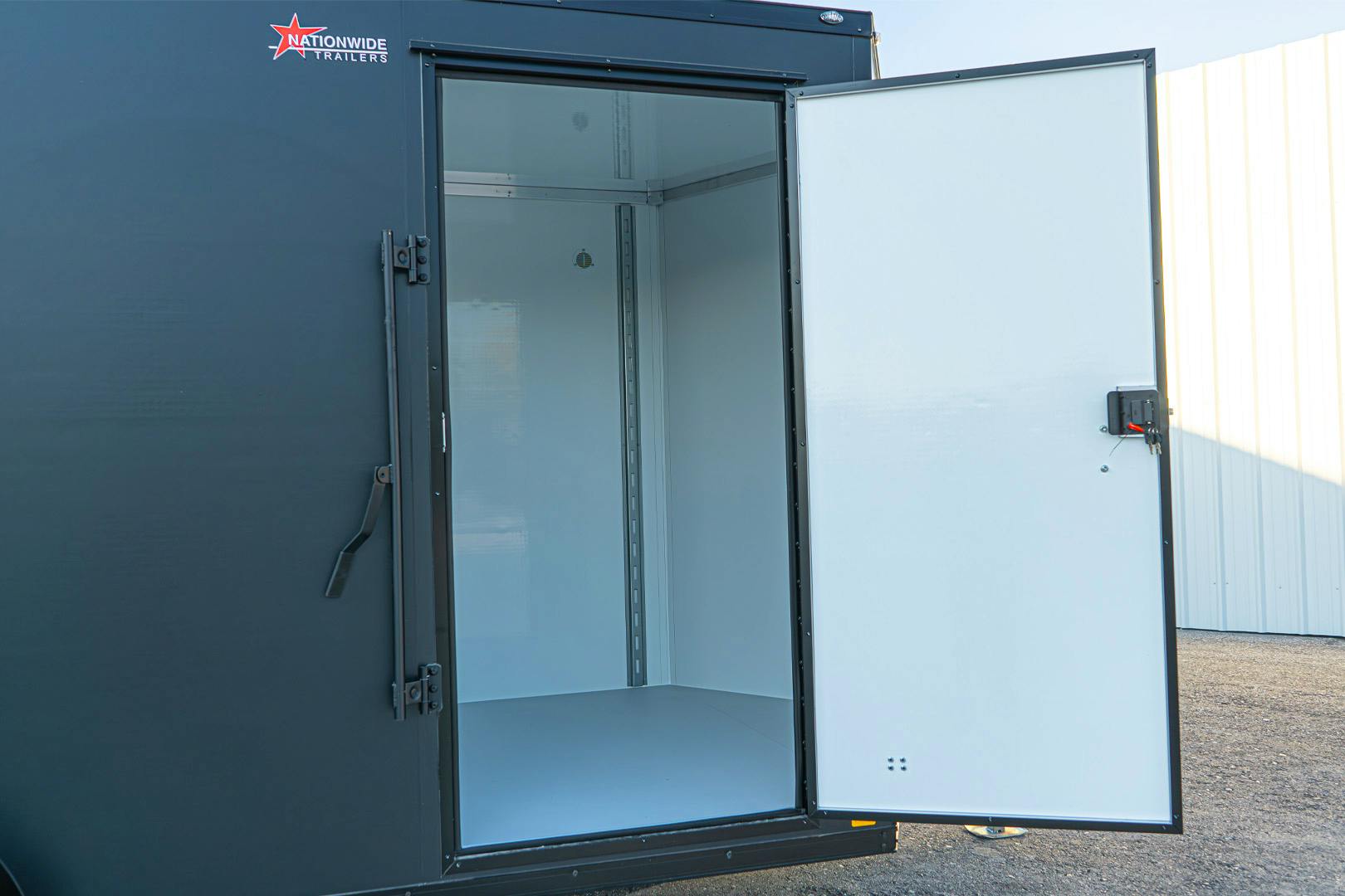 CellTech 7'x16' All-Steel Enclosed Cargo Trailer w/ Rear Ramp Door (C2) - Image 6