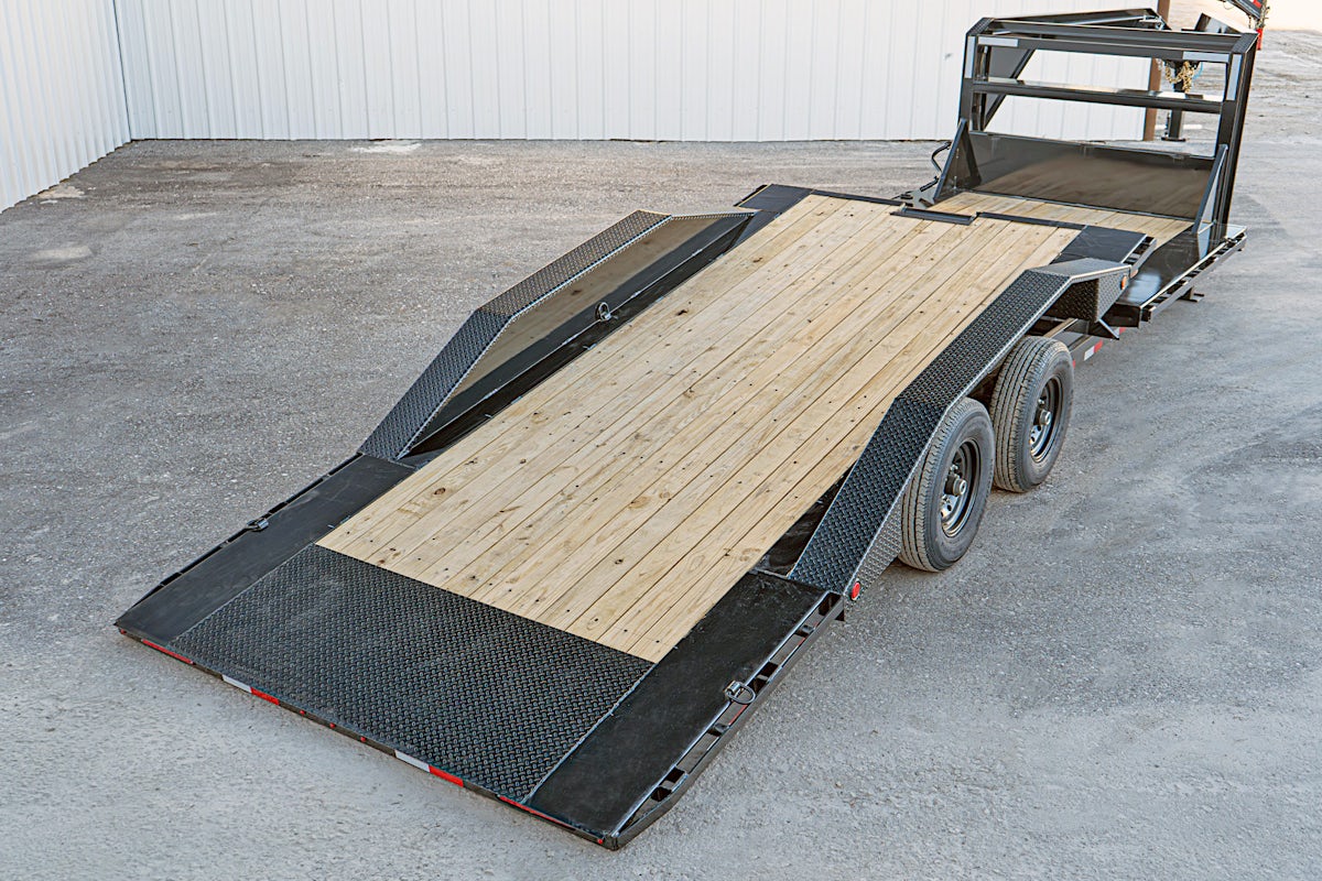 PJ Trailers 24'x102" Gooseneck 6" Channel Super-Wide Gravity Tilt Trailer (TS) - Image 19