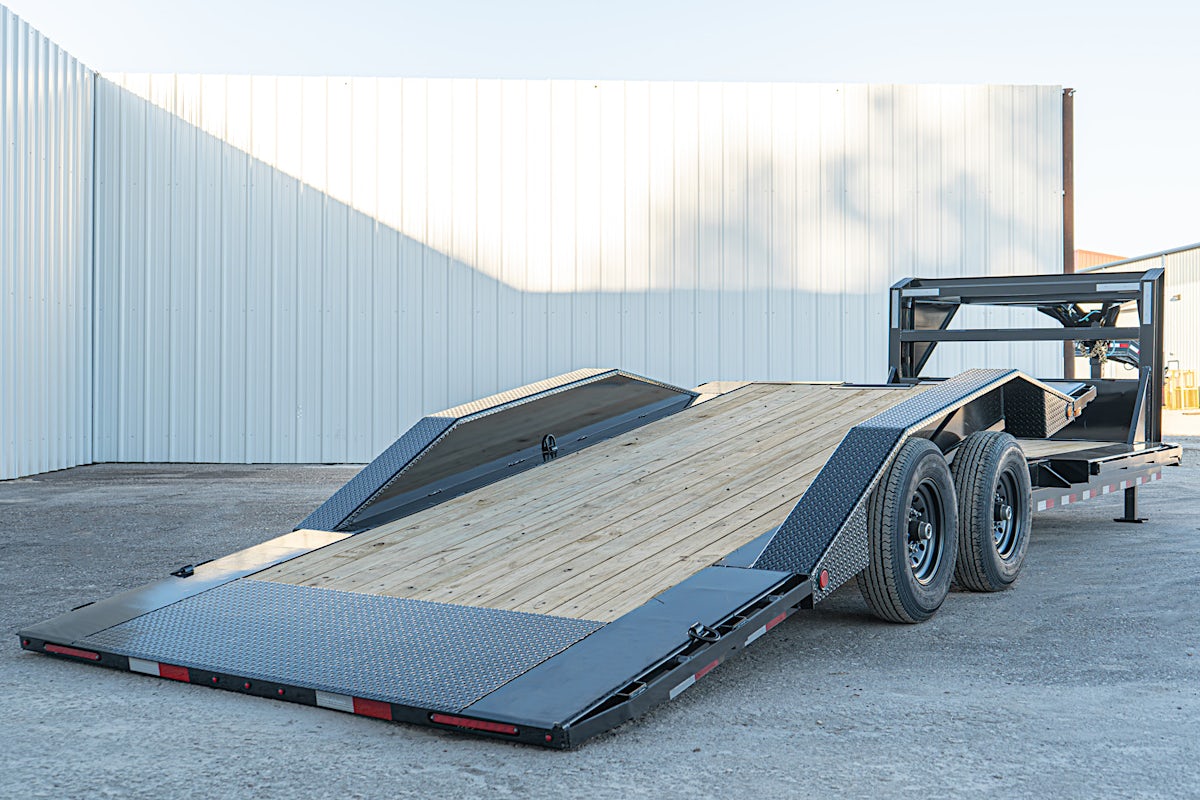 PJ Trailers 24'x102" Gooseneck 6" Channel Super-Wide Gravity Tilt Trailer (TS) - Image 20