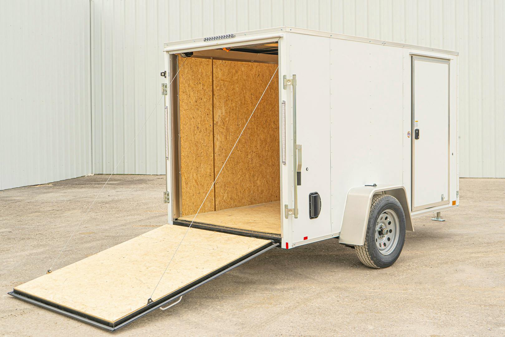 Compass 5'x10' Enclosed Cargo Trailer w/ Rear Ramp Door (C1) - Image 11