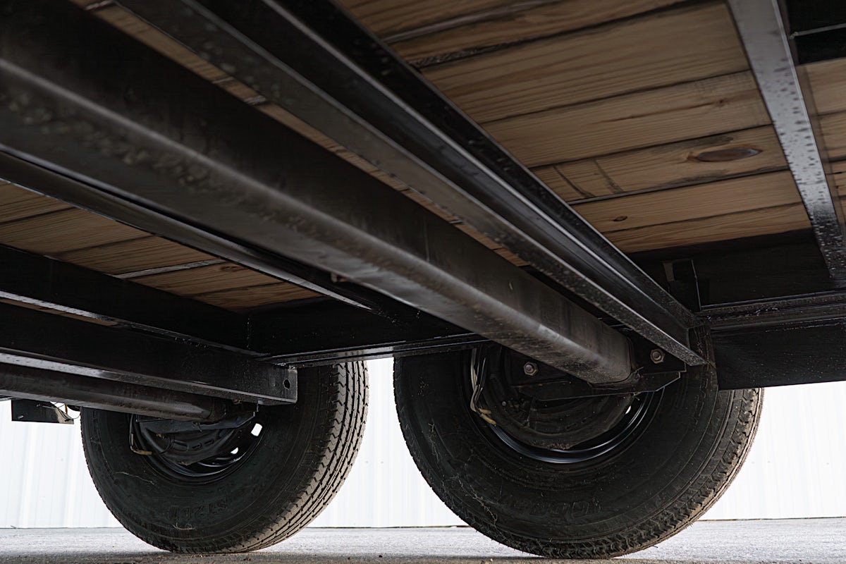 PJ Trailers 24'x82" Gooseneck 6" Channel Equipment Gravity Tilt Trailer (T6) - Image 16