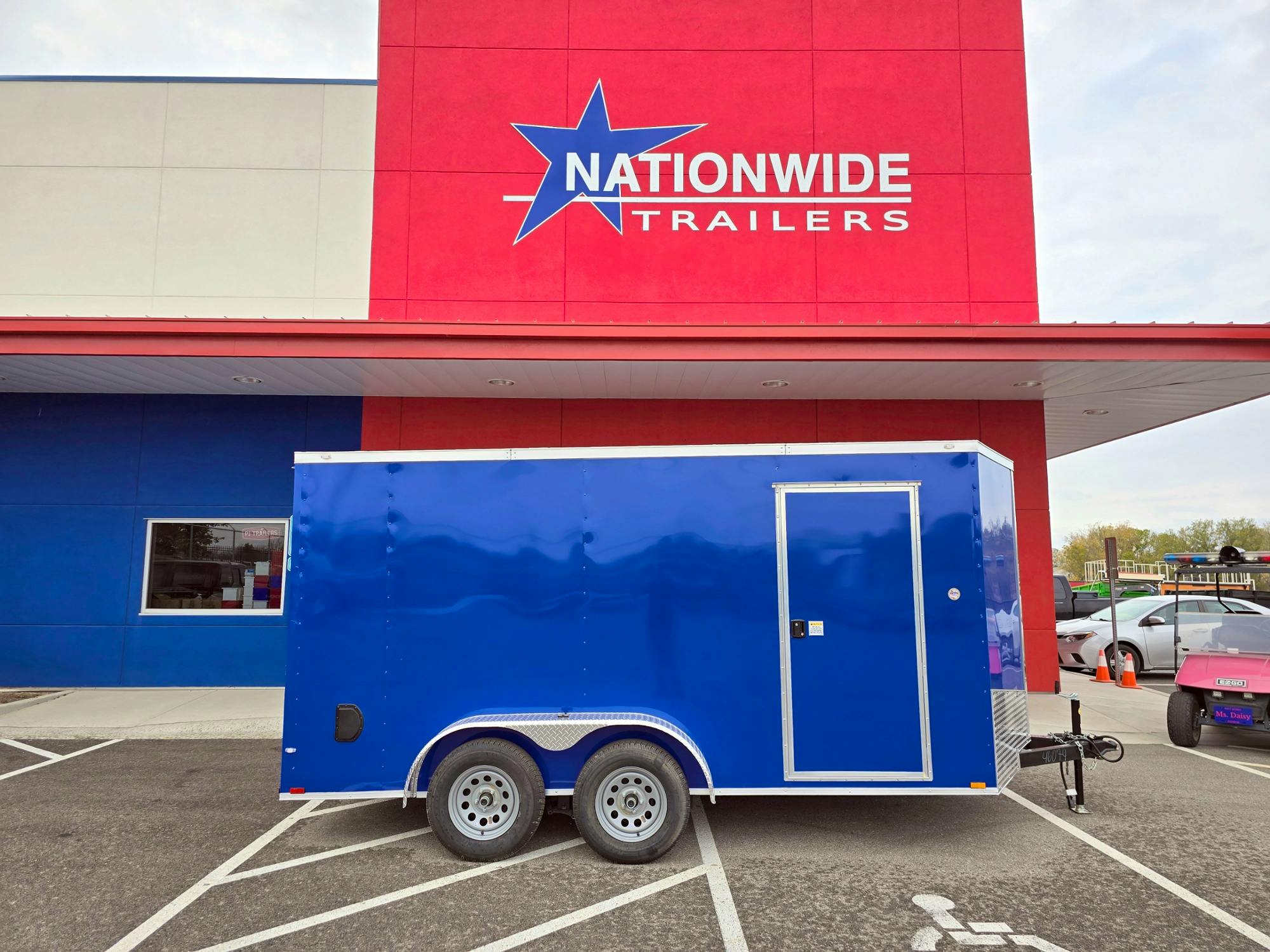 Spartan 7'x14' Enclosed Cargo Trailer w/ Rear Ramp Door (C2) - Image 2