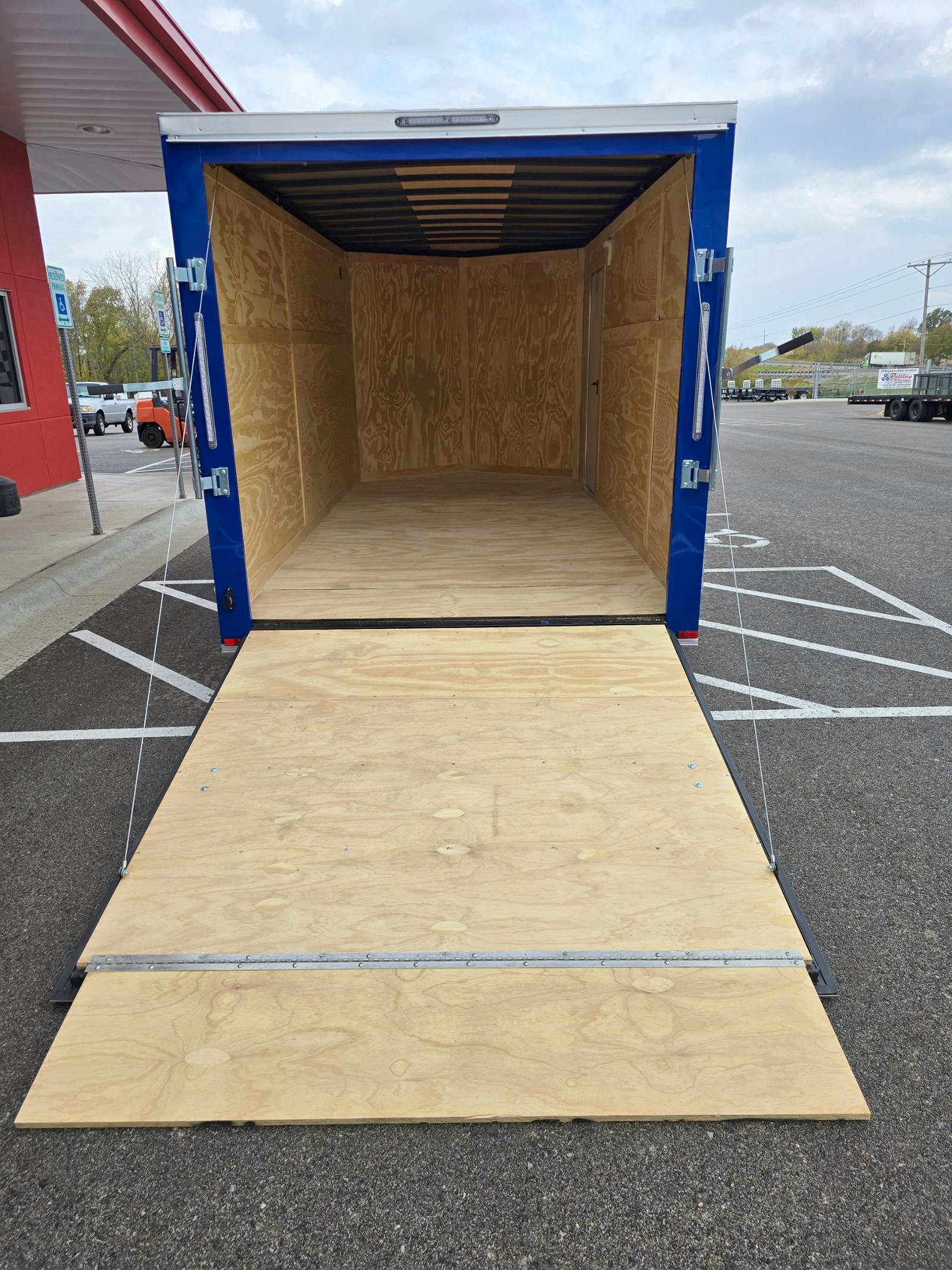 Spartan 7'x14' Enclosed Cargo Trailer w/ Rear Ramp Door (C2) - Image 3