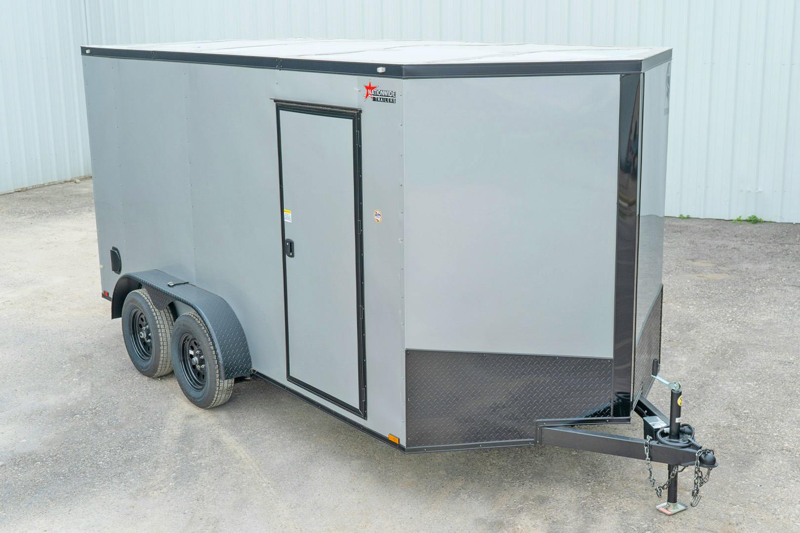 Spartan 7'x16' Enclosed Cargo Trailer w/ Rear Ramp Door (C2) - Stock #82230 - Image 1 of 1