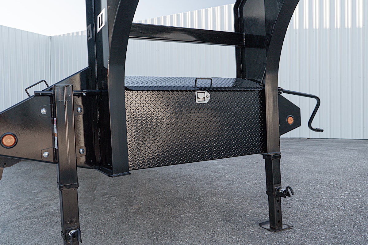 PJ Trailers 32'x102" Gooseneck Low Pro Flatbed Trailer w/ Duals (LD) - Image 14