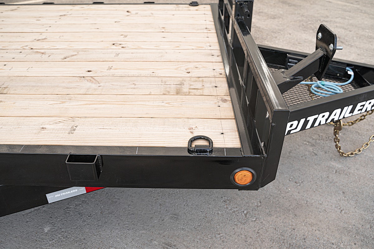 PJ Trailers 20'x83" 6" Channel Equipment Trailer (CC) - Image 7