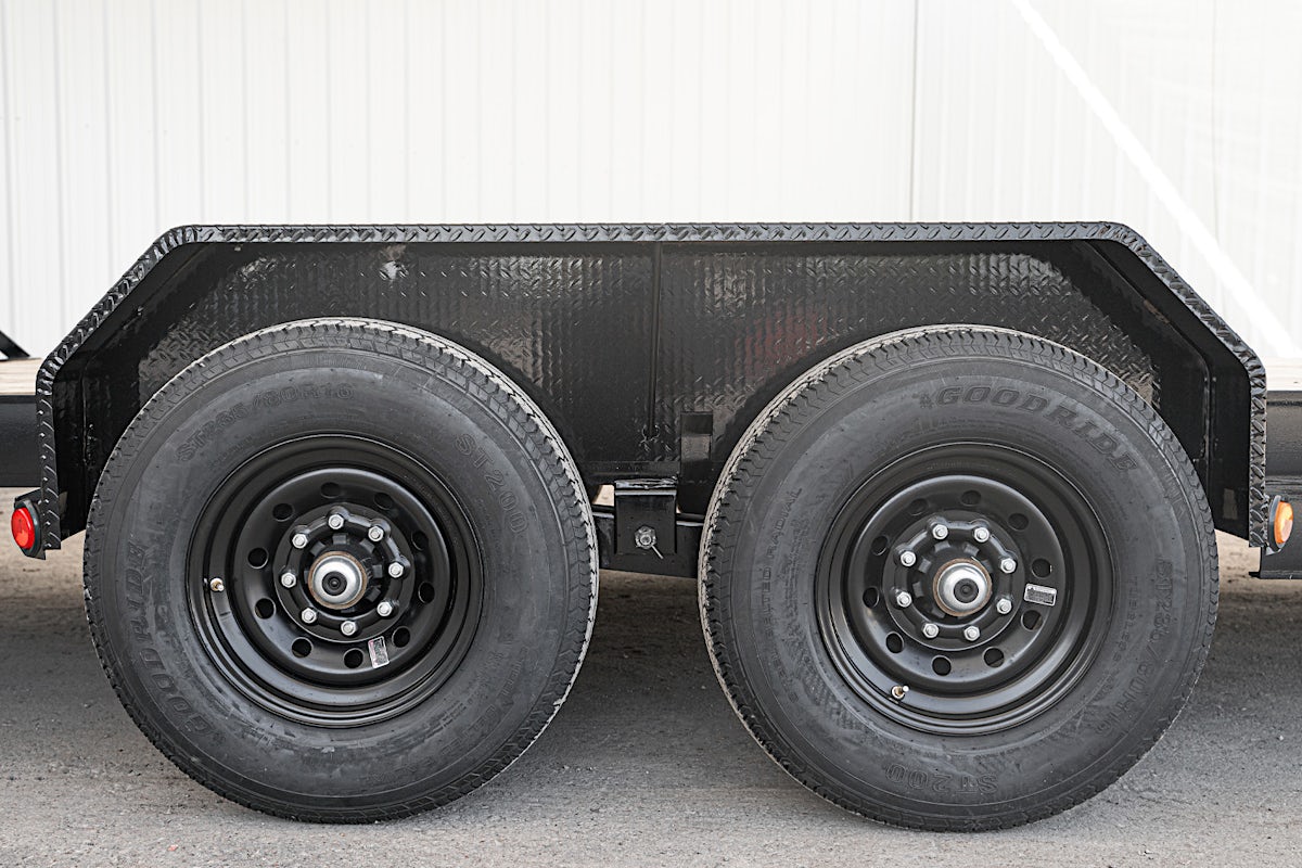 PJ Trailers 20'x83" 6" Channel Equipment Trailer (CC) - Image 10