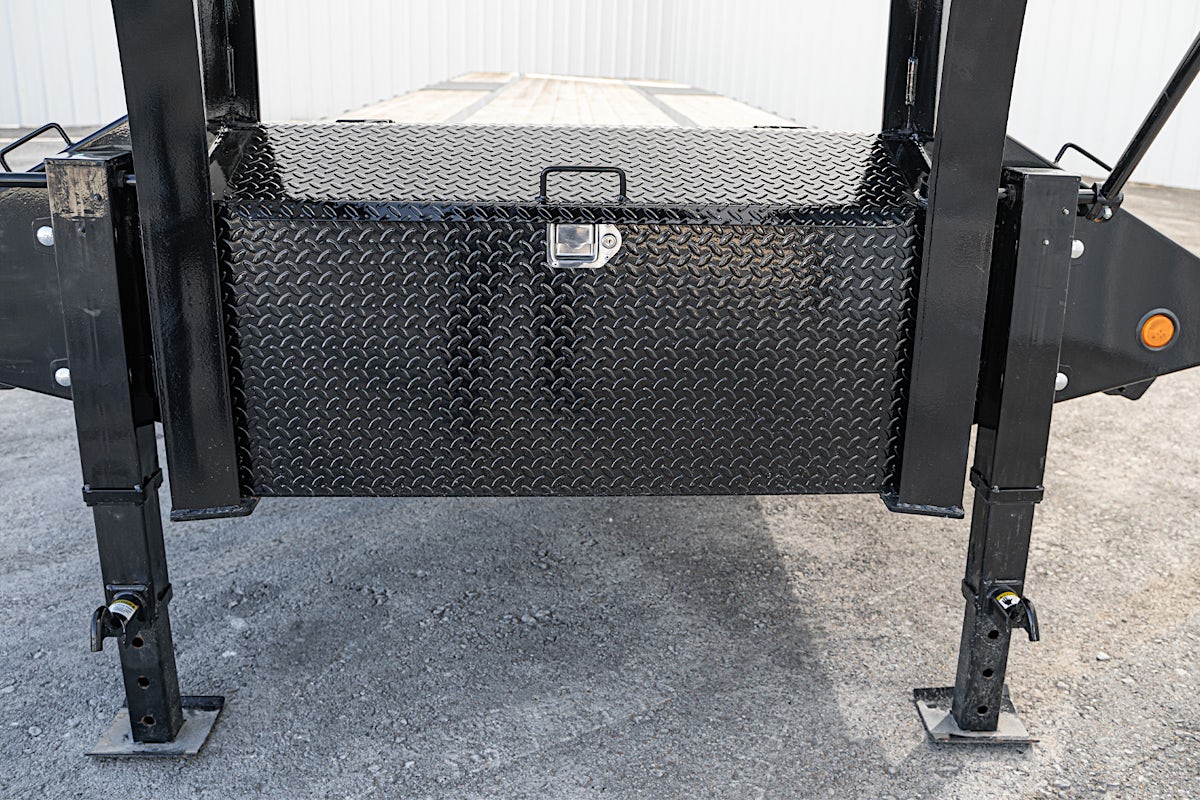 PJ Trailers 40'x102" Gooseneck Low Pro Flatbed Trailer w/ Duals (LD) - Image 8