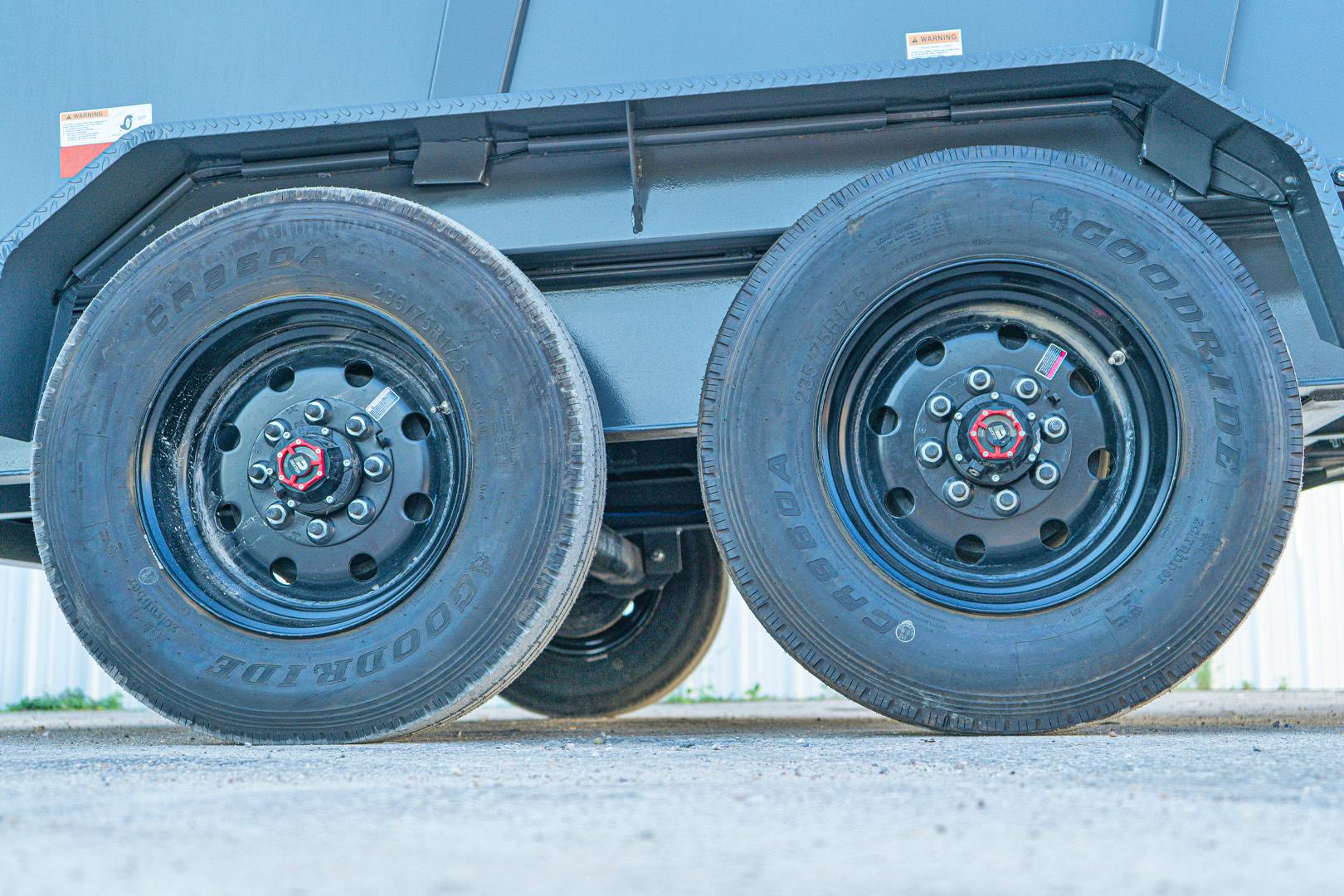 RawMaxx 16'x83" LTX Gooseneck Dump Trailer (LTX)