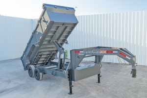 RawMaxx 16'x83" LTX Gooseneck Dump Trailer (LTX)