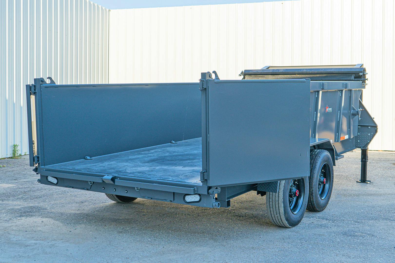 RawMaxx 16'x83" LTX Gooseneck Dump Trailer (LTX)