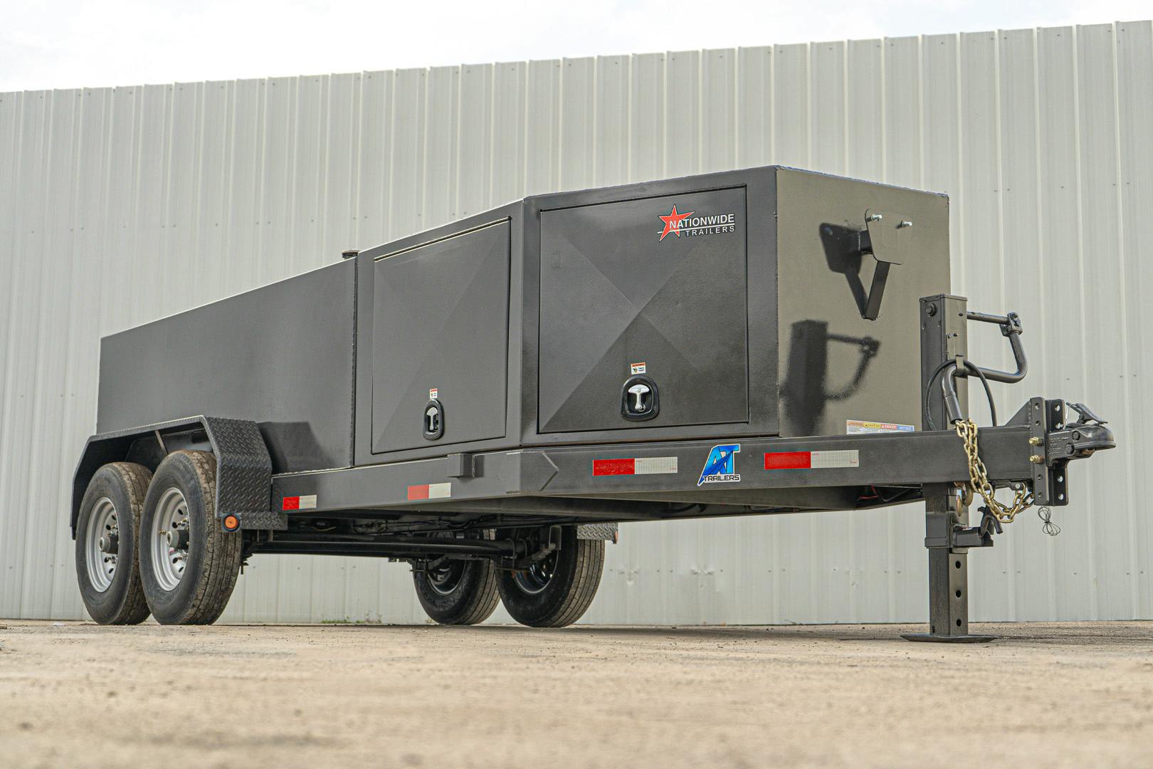 AT Trailers 14'x60" 960 Gallon Fuel Tank Trailer w/ DEF Tank (SF) - Image 1