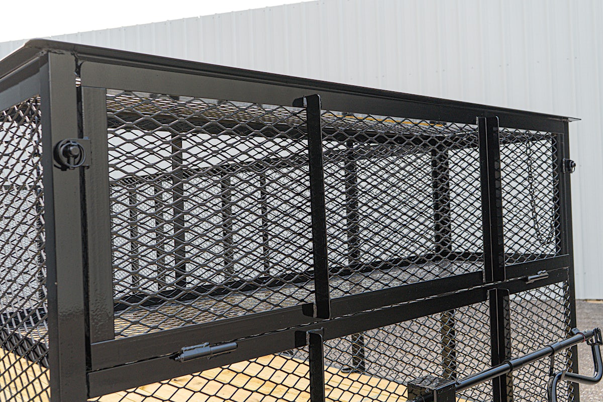 X-ON 16'x83" Landscape Trailer w/ 4' Sides & 4' Gate (L2) - Image 6