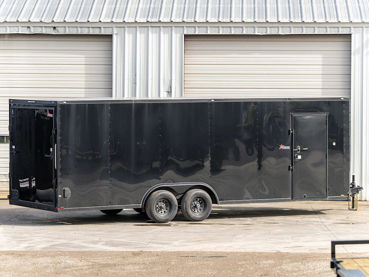 Spartan 8.5'x24' Enclosed Cargo Trailer w/ Rear Ramp Door (C2) - Stock #82385 - Image 2 of 2 Spartan 8.5'x24' Enclosed Cargo Trailer w/ Rear Ramp Door (C2) - Stock #82385 - Image 2 of 2