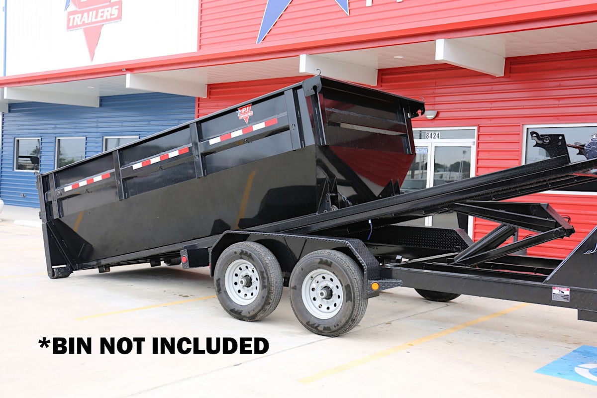 PJ Trailers 14'x83" Rollster Roll-off Dump Trailer (DR) - Image 21